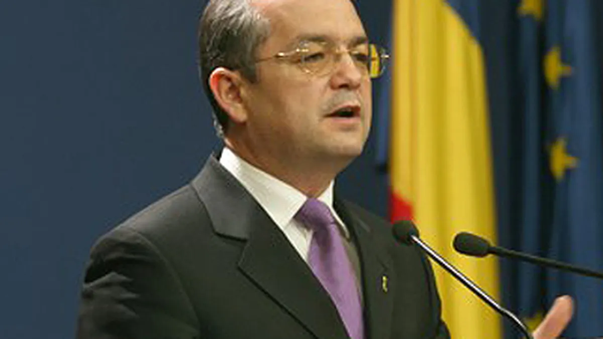 Boc: Salariile bugetarilor nu vor mai scadea, chiar daca va reveni criza