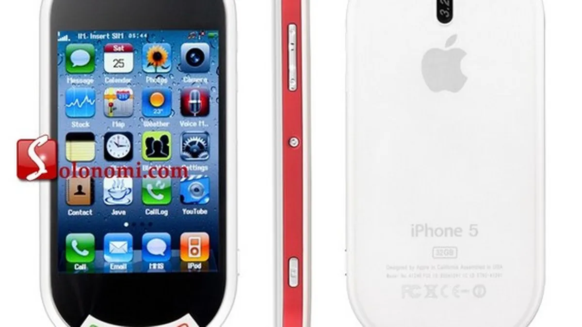 Chinezii au scos hiPhone 5, inainte ca Apple sa lanseze originalul (Video)