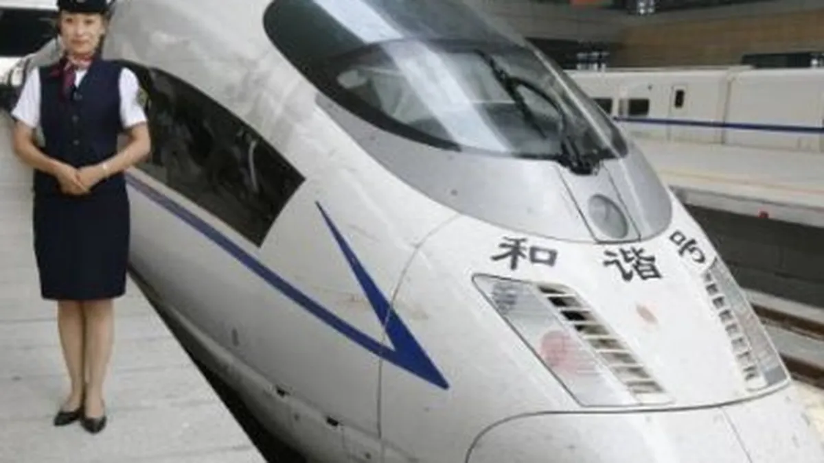 Probleme financiare si in China. Constructiile de noi cai ferate, suspendate