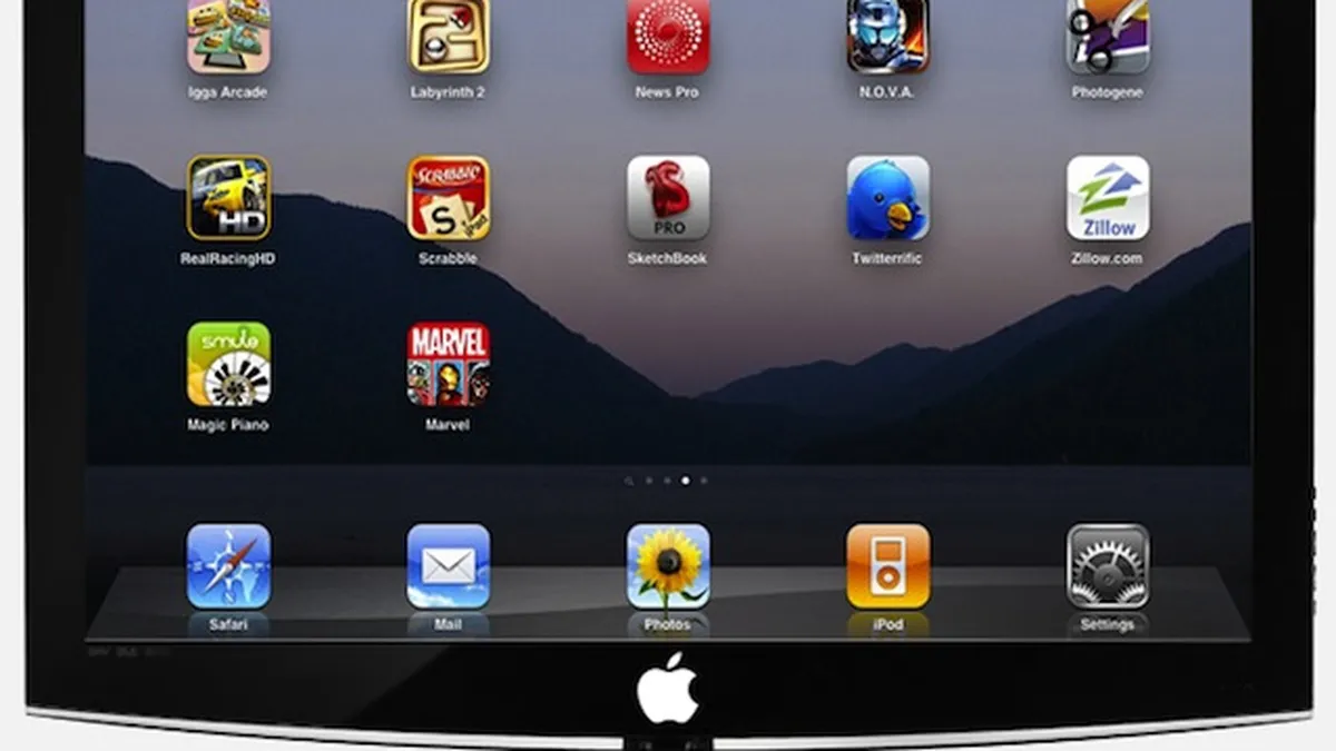 Apple ar putea lansa anul viitor un televizor bazat pe sistemul de operare de pe iPhone si iPad