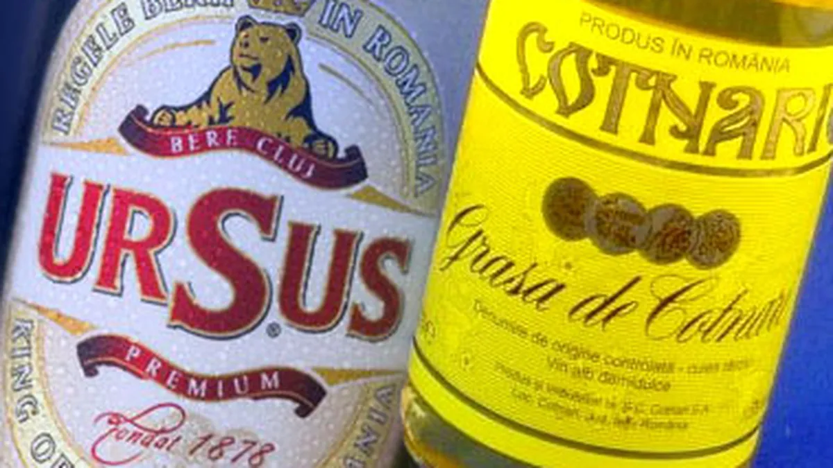 Ursus si Cotnari au iesit din Top 10 cele mai puternice branduri romanesti. Vezi cine le-a doborat