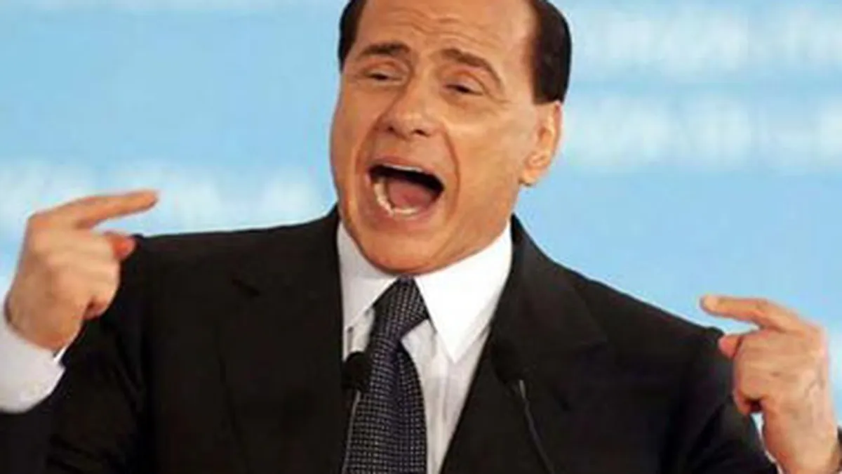 Berlusconi: UE are corpul mare si capul foarte mic