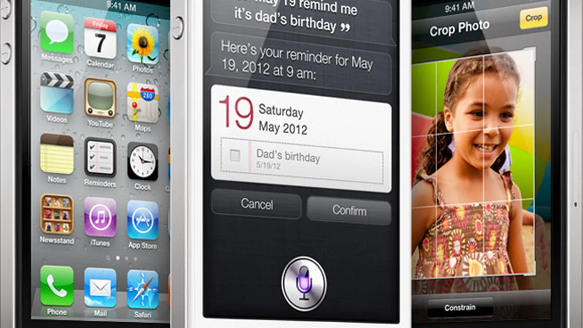 Apple a lansat iPhone 4S, telefonul pe care il comanzi verbal (FOTO-VIDEO)