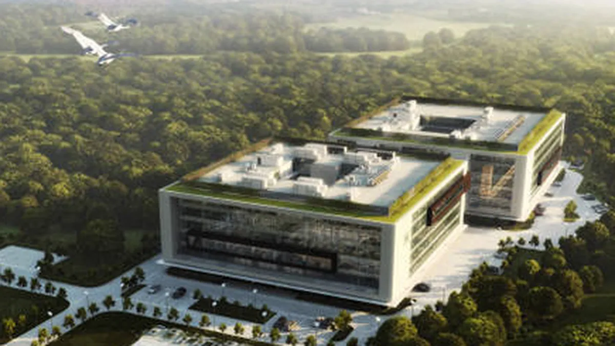 Centru de birouri verde de 100 mil. euro langa aeroportul Otopeni