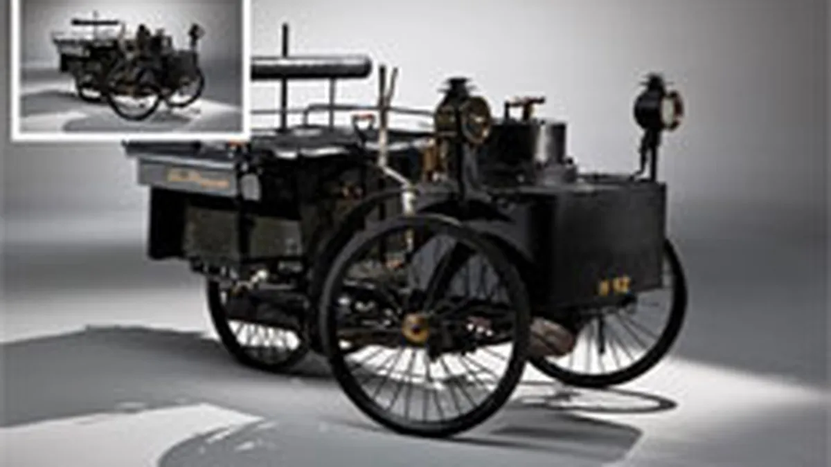 Cel mai vechi automobil in stare de functionare a fost vandut la licitatie. Vezi cu cat