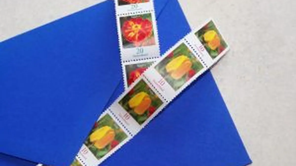 Traficul postal din Romania s-a redus cu 10% anul trecut