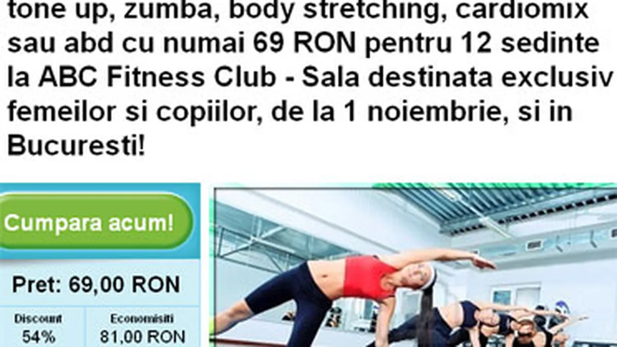 Goana dupa reduceri: Site-urile de profil cresc cu 20% pe luna