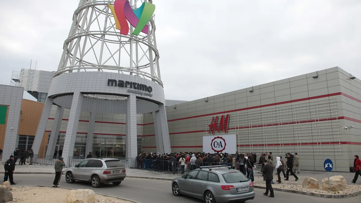 Peste 230.000 de vizitatori in mall-ul Maritimo Constanta in primele zile