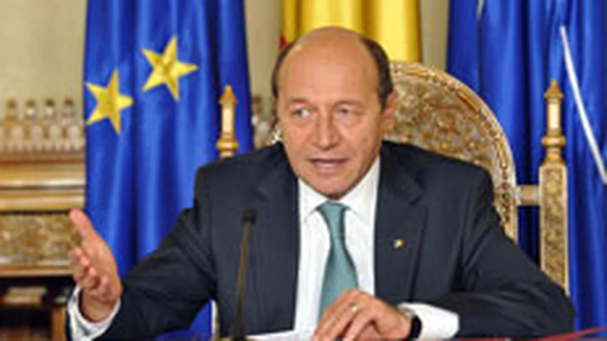 Basescu: Obiectivul nostru este sa avem anul 2013 cu un deficit bugetar zero