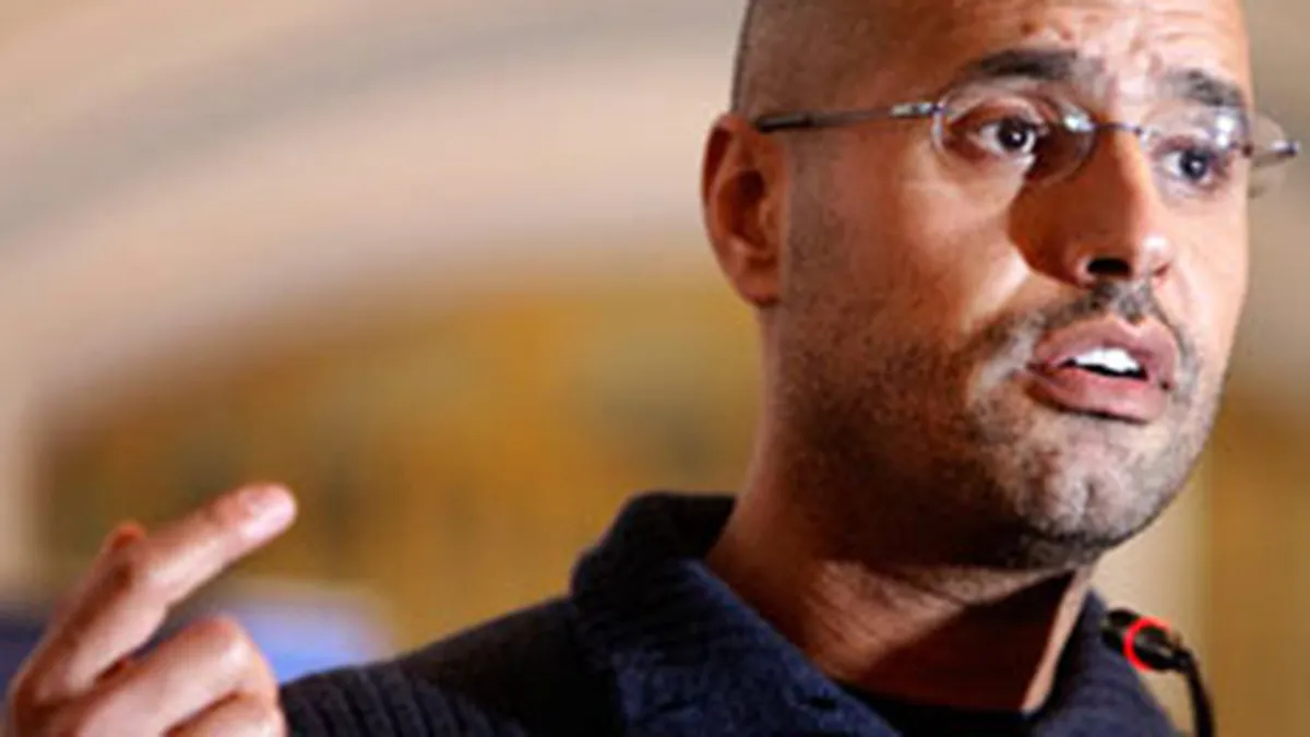 Libia, somata sa il predea pe fiul lui Gaddafi Curtii Penale Internationale