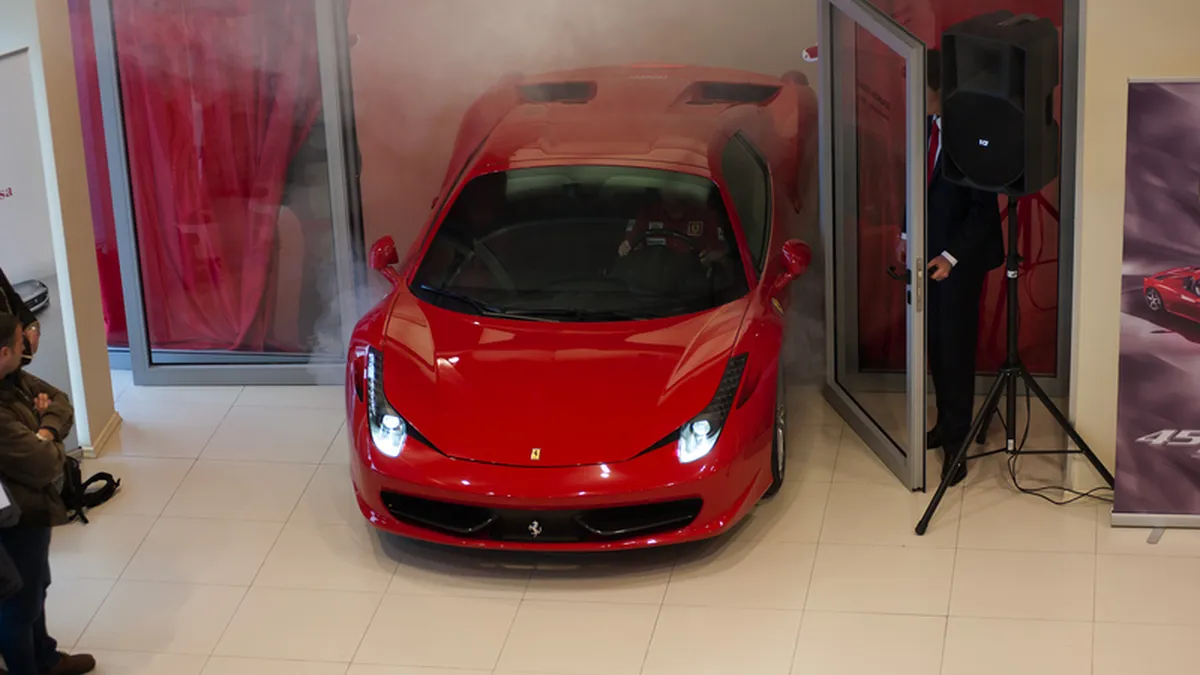 Luxul nu tine cont de criza: Ferrari mareste cota de masini pentru Romania