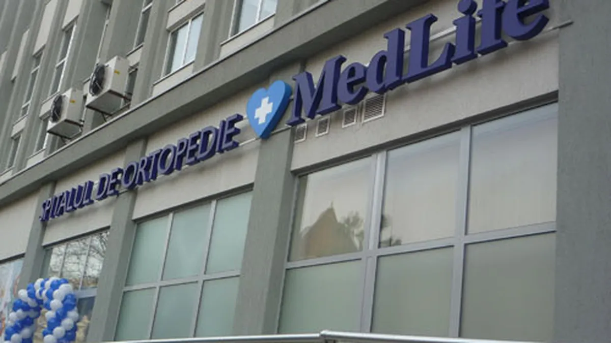 MedLife vrea 1.000 de pacienti pe luna la spitalul privat de ortopedie (Galerie Foto)