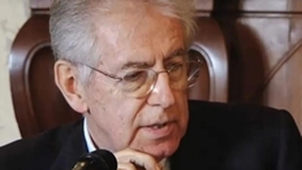 Mario Monti: Germania va accepta pana la urma obligatiuni comune privind zona euro