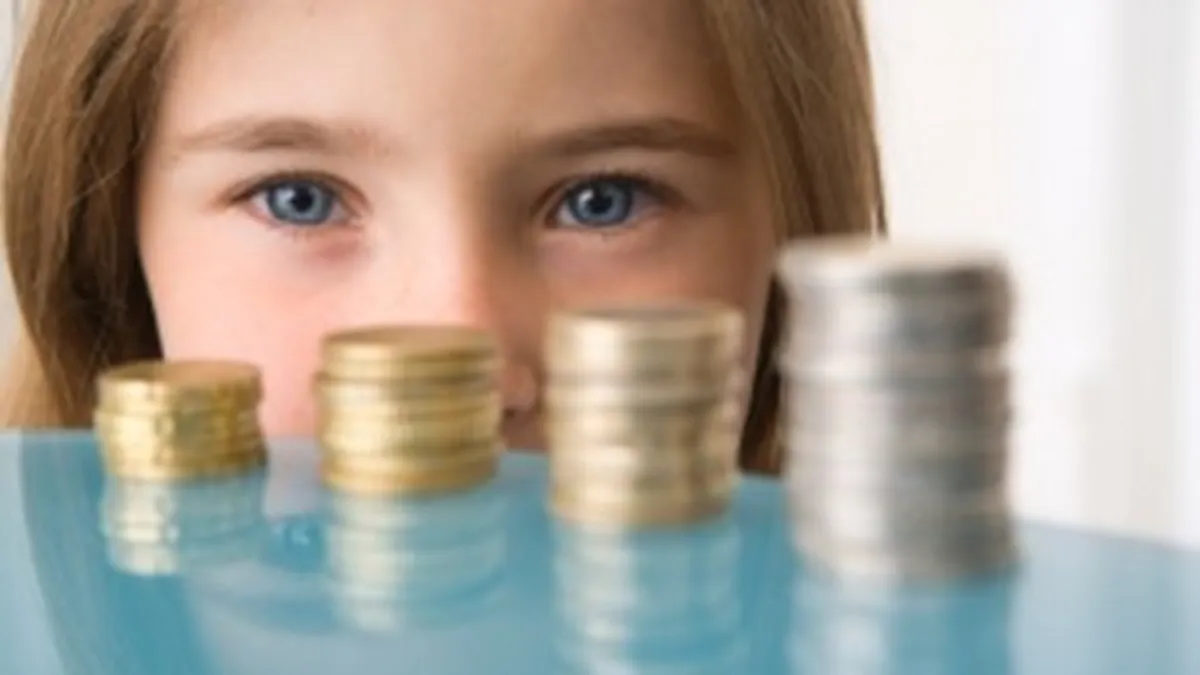 Dobanzi mai mari la economiile destinate copiilor