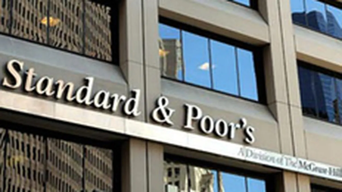 S&P: Zona euro ar putea avea nevoie de un nou soc financiar pentru a se pune in miscare