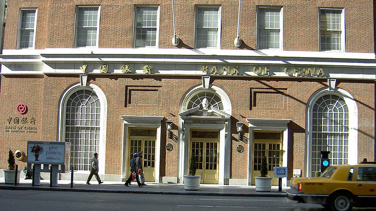 Bank of China vrea sa intre in Romania