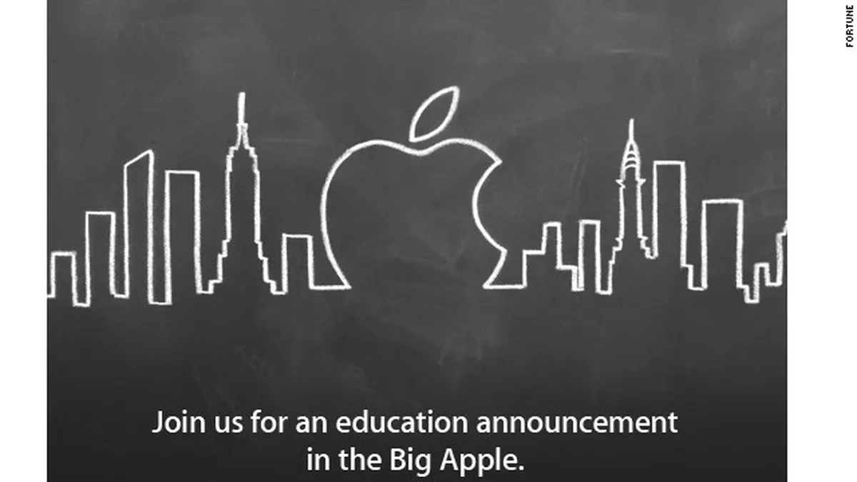 Apple a lansat o platforma pentru productia de carti digitale si va vinde manuale scolare pe iPad