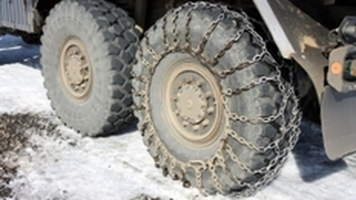 Viscolul blocheaza traficul pe autostrada Bucuresti- Constanta