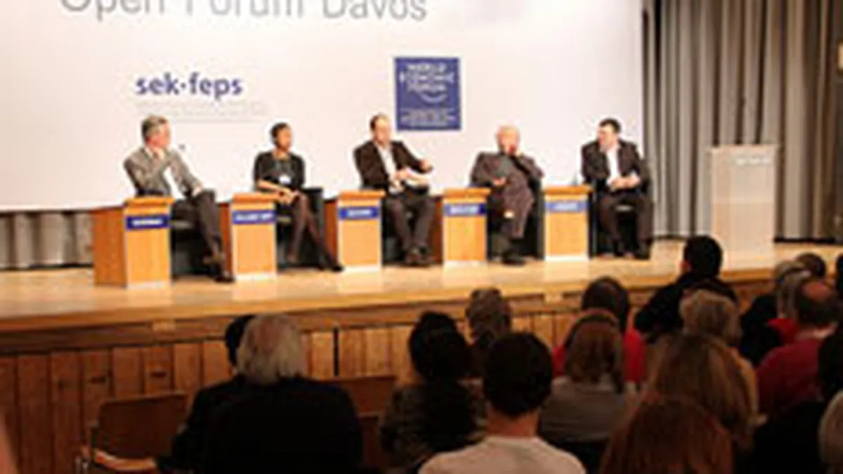 Relevanta forumului de la Davos este sub semnul intrebarii, in era nemultumirilor