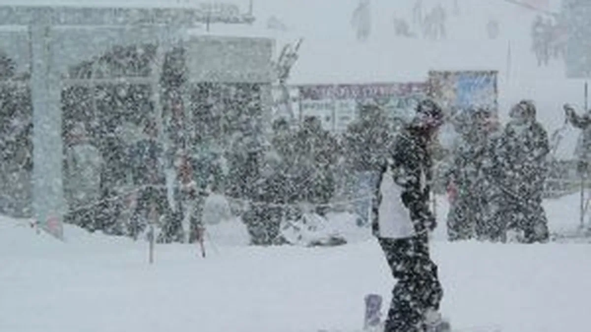 Avertizarile meteo continua: Cod portocaliu de ninsori si viscol in sudul si sud-estul tarii