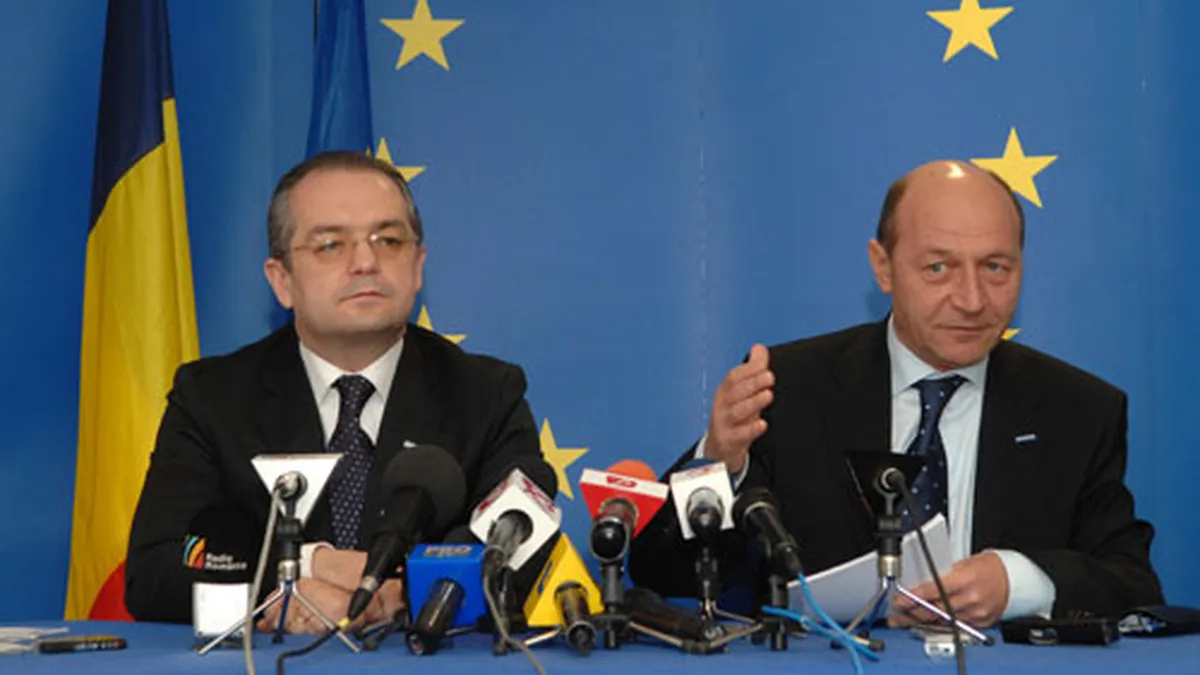 Basescu negociaza la Cotroceni soarta premierului Boc
