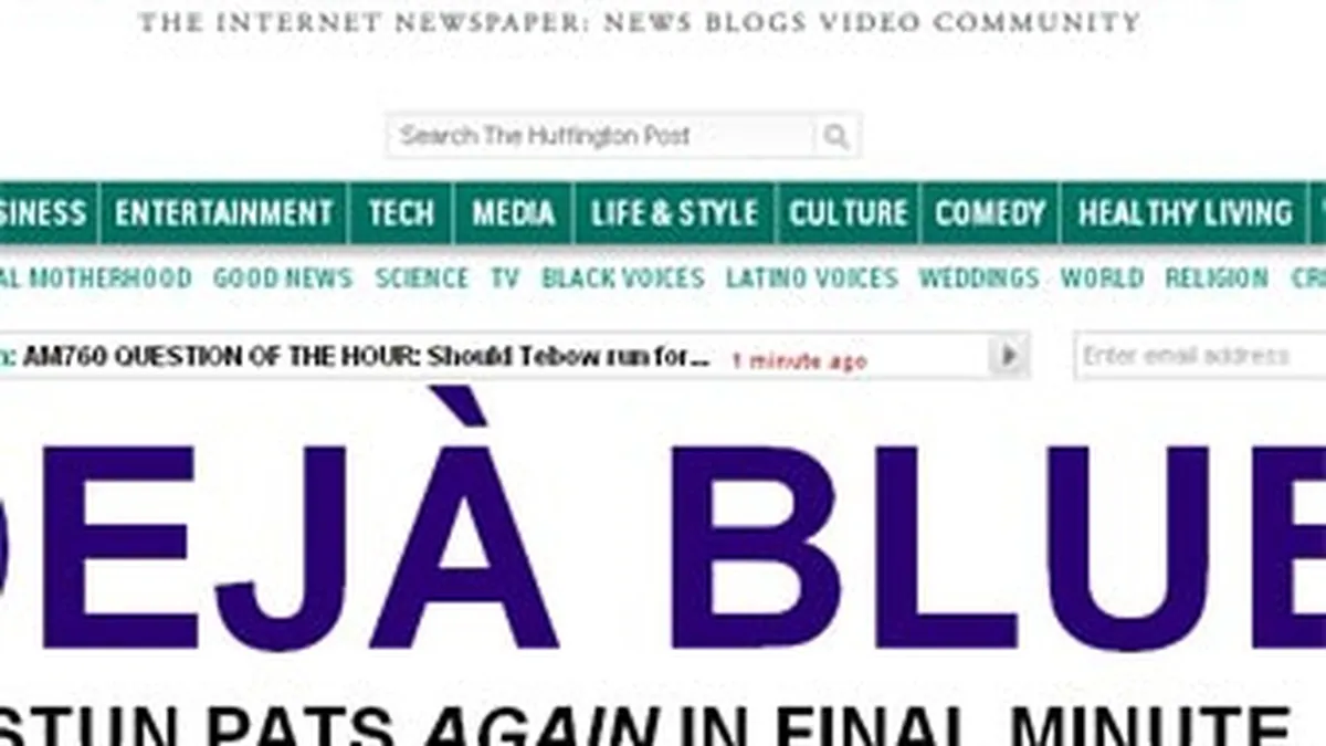 Huffington Post isi lanseaza propria televiziune