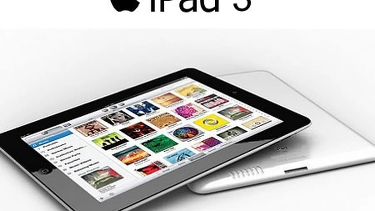 Apple ar putea lansa iPad 3 in prima saptamana din martie