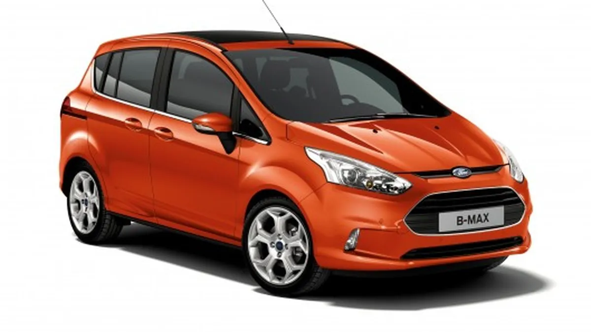 Noi imagini video cu Ford B-Max, modelul construit la Craiova
