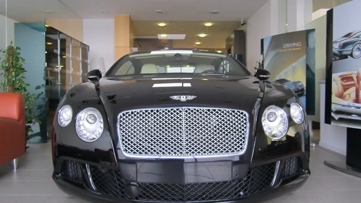 Porsche a livrat primul Bentley Continental GT in Romania