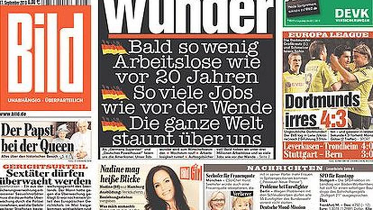 Cel mai vandut ziar european isi schimba prima pagina