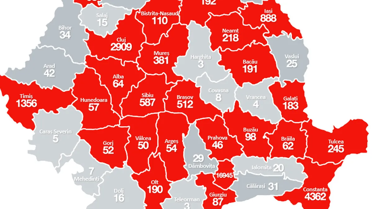 Top 5 orase cu cei mai multi utilizatori de Foursquare din Romania