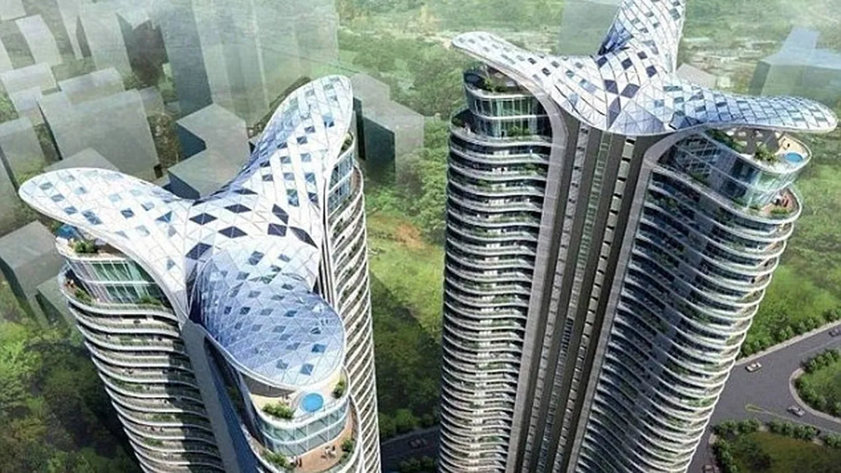 Apartamente cu piscine in loc de balcoane (Galerie Foto)