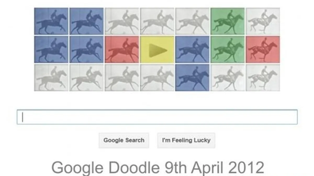 Google il omagiaza pe inventatorul tehnicii fotografiei in miscare