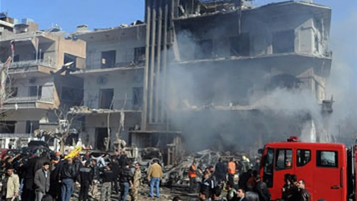 Siria: Cel mai violent bombardament de la intrarea in vigoare a incetarii focului