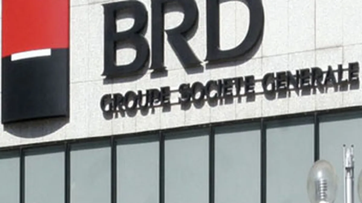 Profitul BRD a scazut cu 39% in primul trimestru