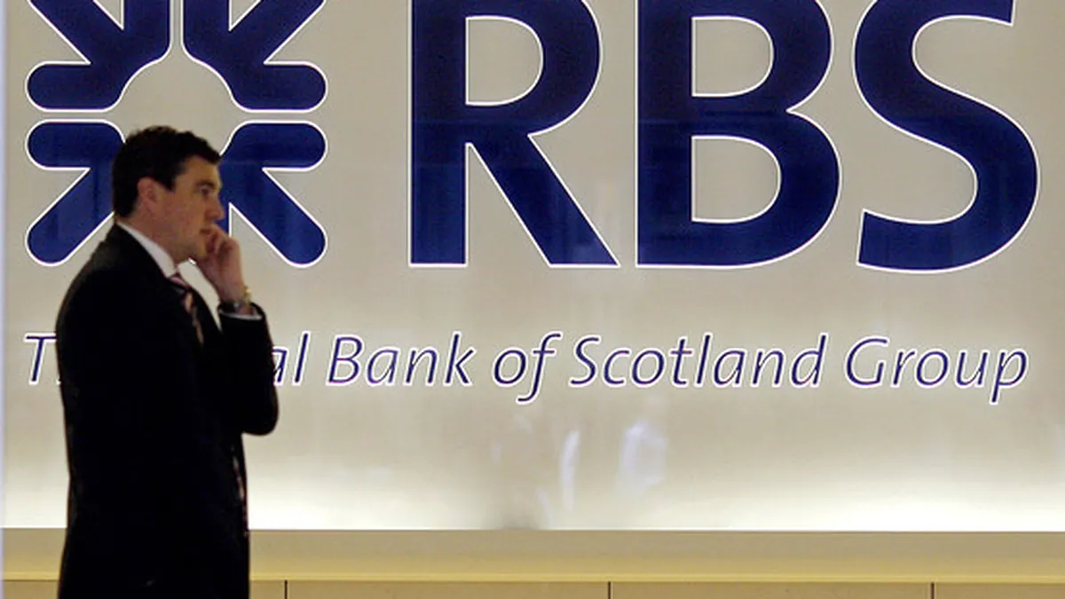 Profitul RBS a crescut pe primul trimestru la aproape 1,2 mld. lire