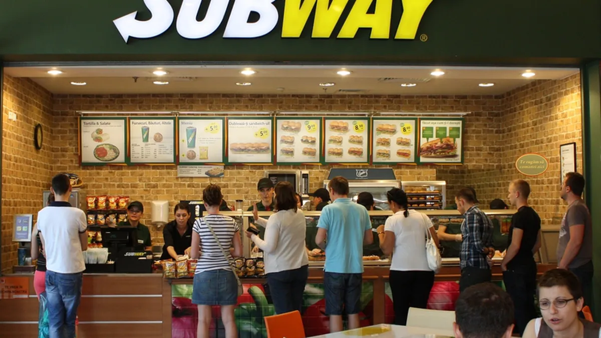Subway a deschis primul restaurant din Romania in afara Bucurestiului