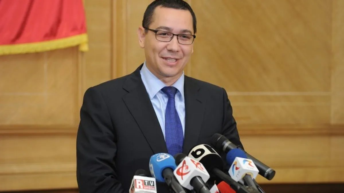Ponta: Vom avea crestere economica doar din zona privata. Nu renuntam sa crestem salariile