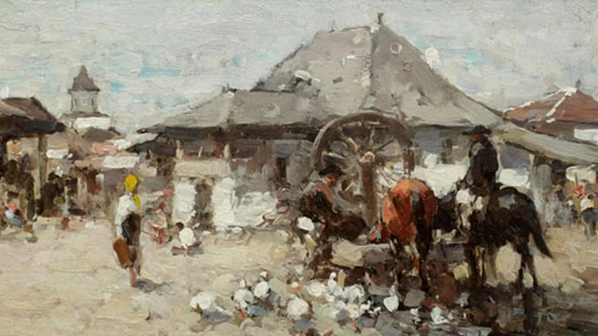 Tablou de Grigorescu, vandut cu 44.000 euro