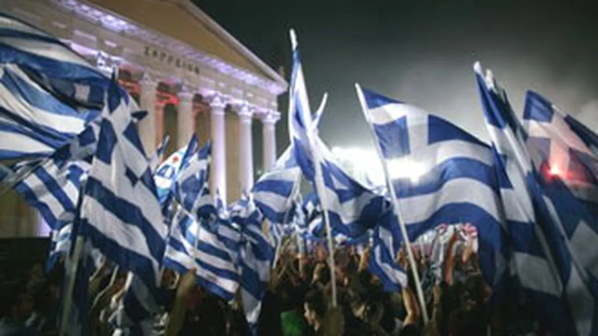 Grecia: Liderul dreptei vrea guvern de uniune nationala pentru mentinerea euro