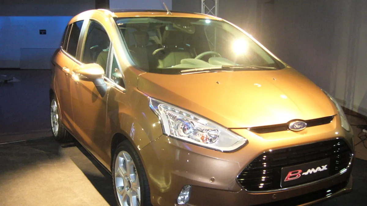 Ford incepe productia modelului B-Max la Craiova
