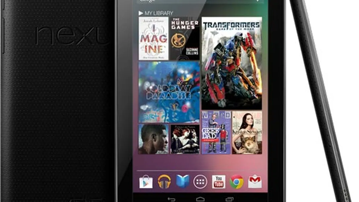 Google a prezentat Nexus 7, prima sa tableta (Foto)