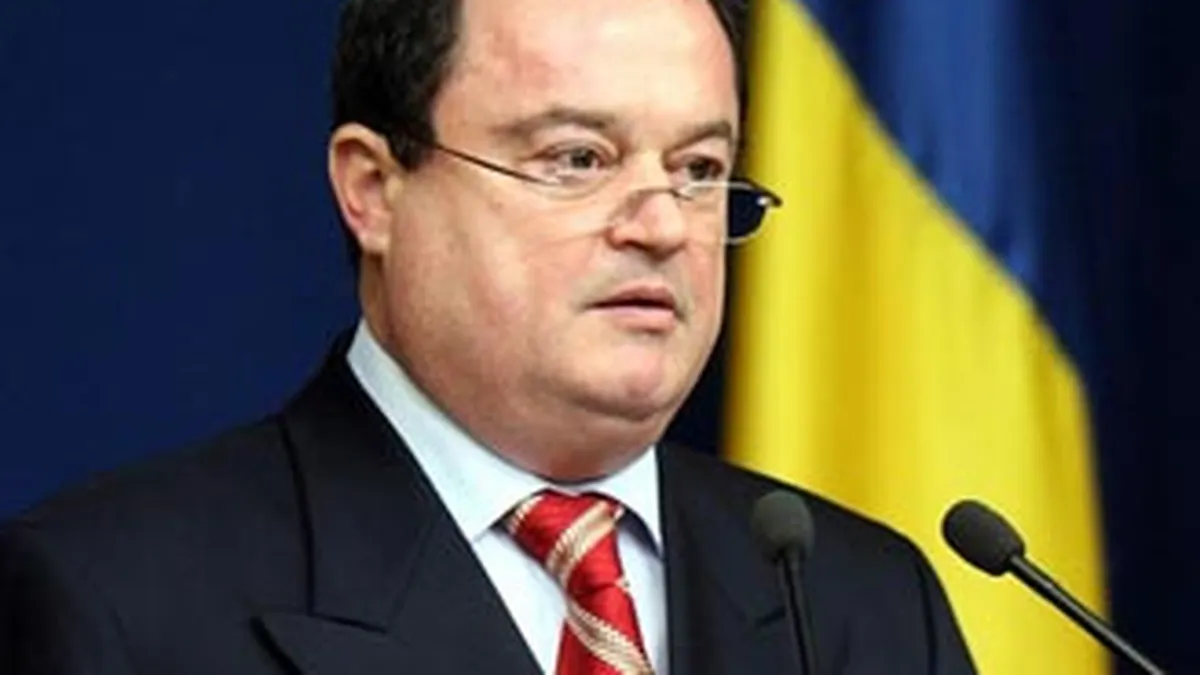 Vasile Blaga nu mai este presedintele Senatului