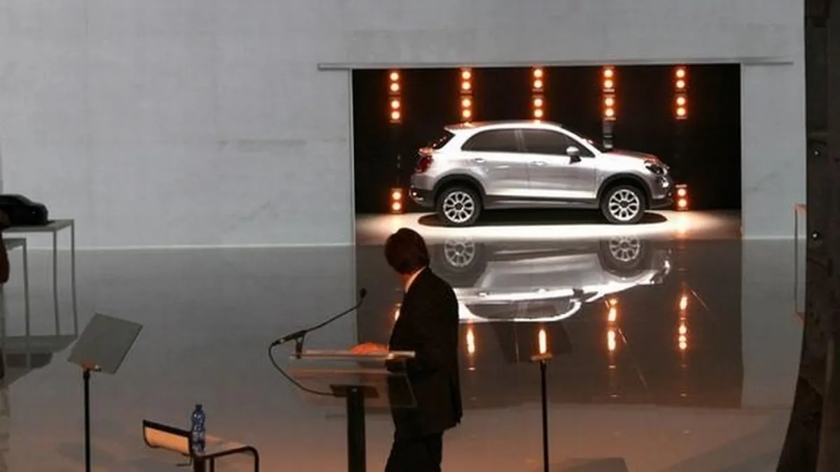 Prima imagine cu Fiat 500X, micul SUV de oras