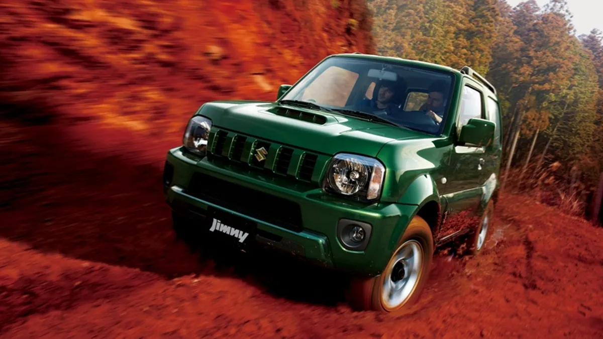 Suzuki: Model off-road Jimny primeste o serie de retusuri estetice si actualizari ale listei de echipare (P)