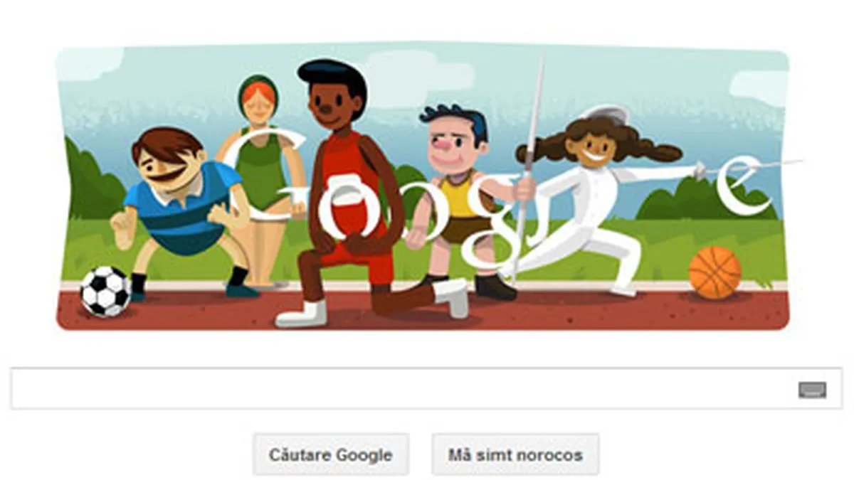 Google sarbatoreste Jocurile Olimpice 2012