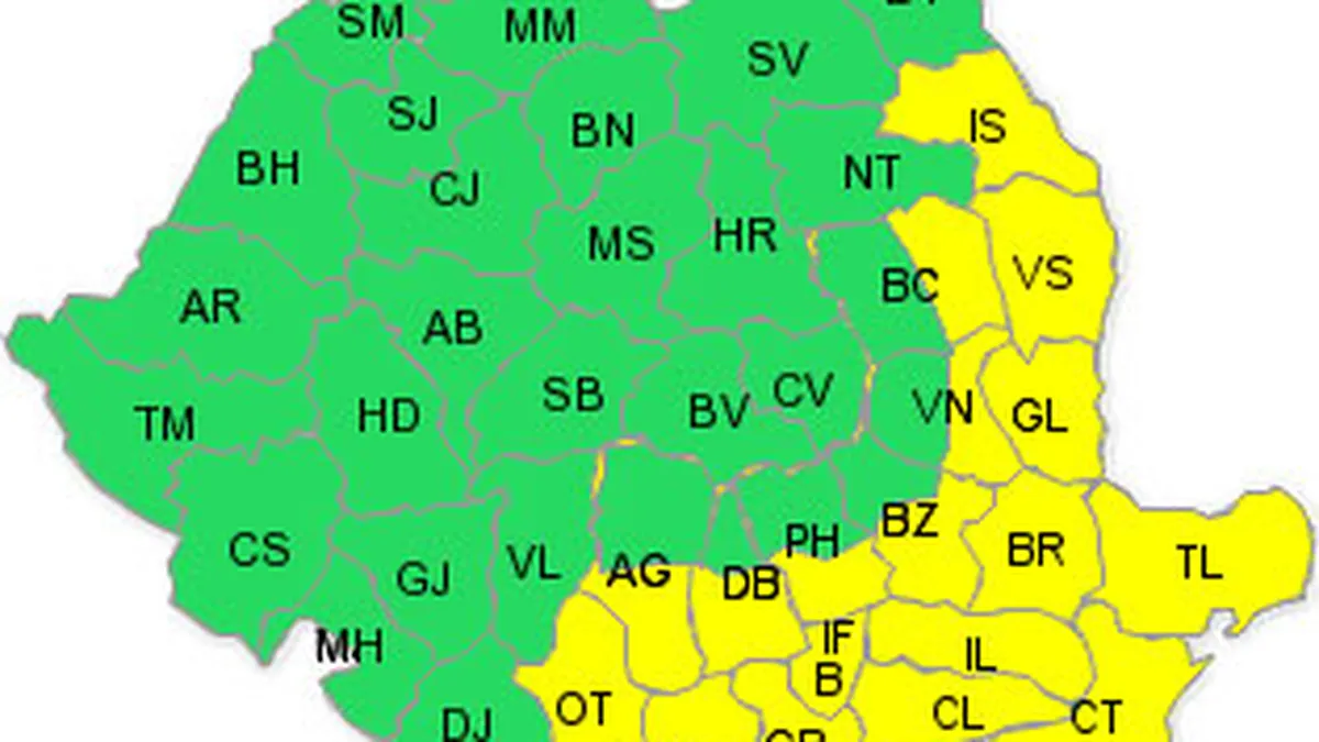 Codul galben de canicula se prelungeste