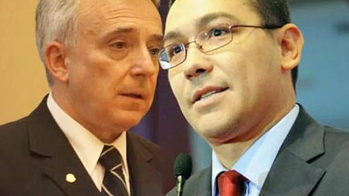 BNR, interesata de scaderea leului? De ce tipareste Isarescu bani pentru Ponta