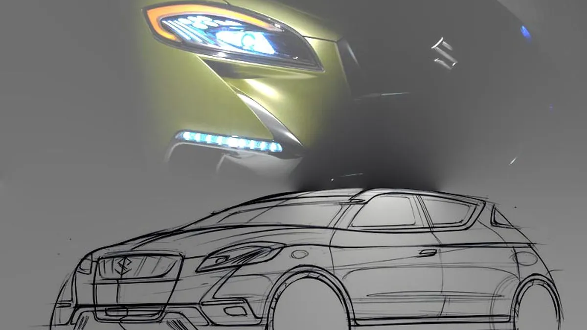Suzuki S-Cross:  Conceptul crossover de clasa C va debuta la Salonul Auto de la Paris 2012 (P)