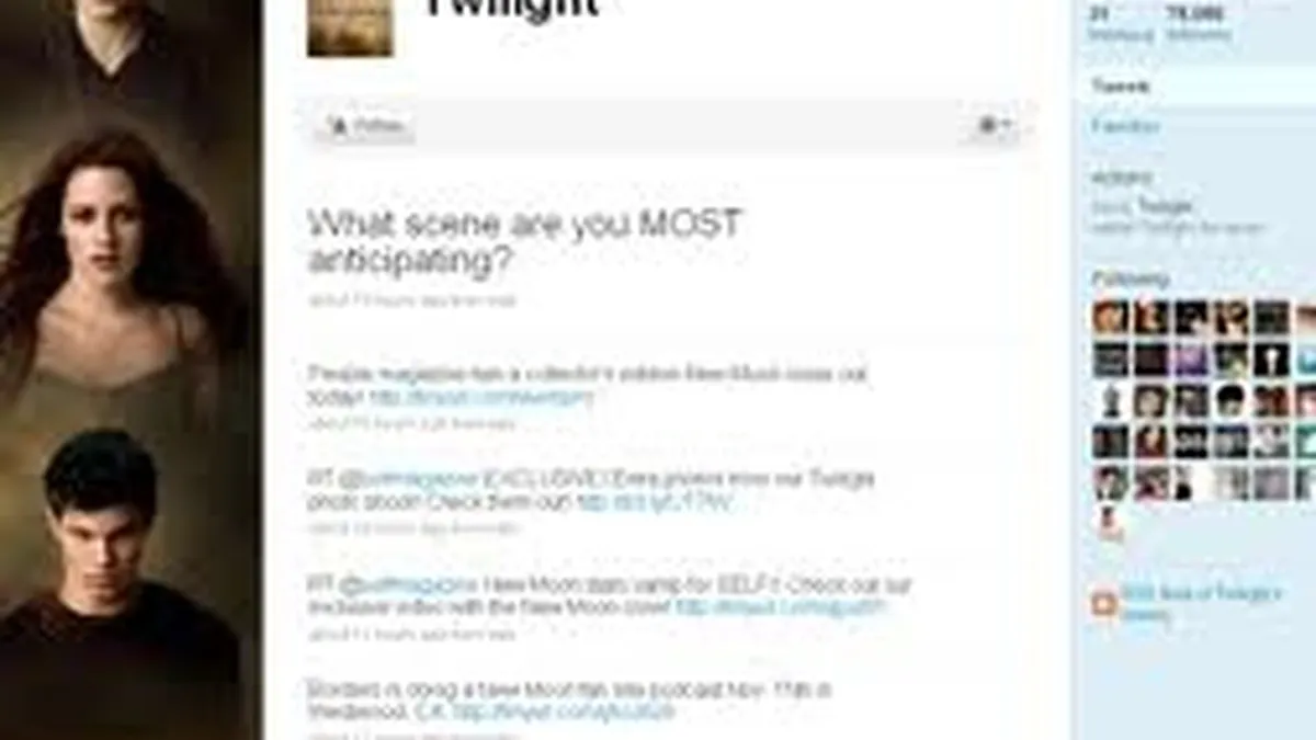 Care este prima franciza cinematografica cu peste 1 milion de admiratori pe Twitter